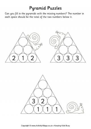 Pyramid Puzzles Easy 3