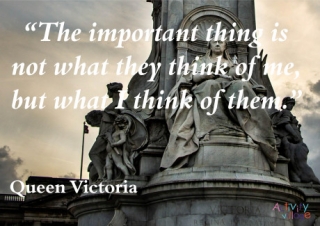 Queen Victoria Quote Poster