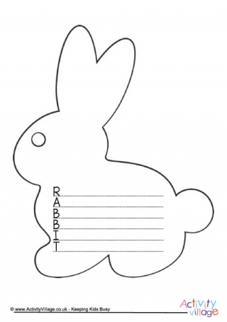 Rabbit Frame Acrostic