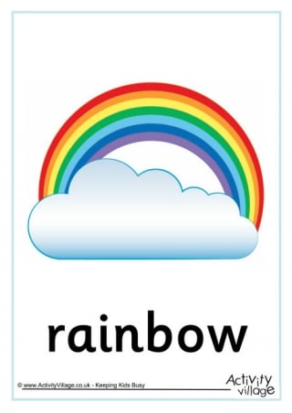 Rainbow Poster 4