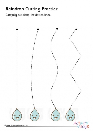 Raindrop Cutting Practice