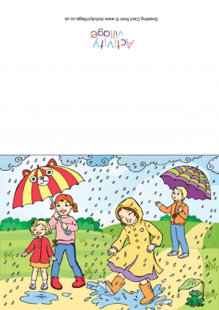 Rainy Day Card