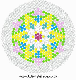 Rangoli Fuse Bead Patterns