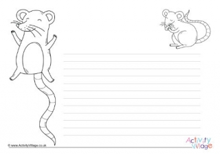 Rat Writing Paper 2