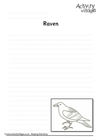 Raven Writing Page