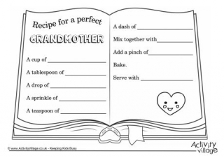 Recipe for a Perfect Grandmother