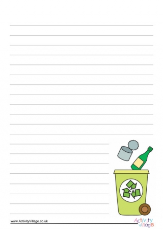 Recycling Writing Paper