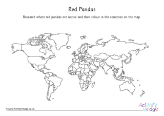 Red Panda Map