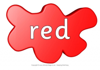 Red Poster Splats