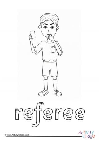 Referee Finger Tracing