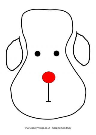 reindeer template cut out templates reindeer template cut out templates