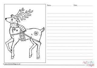 Reindeer Story Paper 2