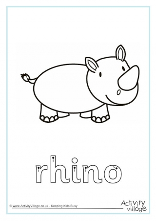 Rhino Finger Tracing