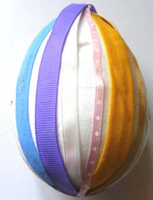 Ribbon Egg Craft