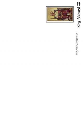 Richard II Booklet