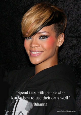 Rihanna Quote Poster