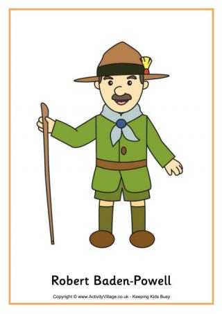 Robert Baden-Powell Poster