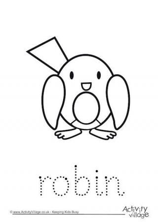 Robin Word Tracing