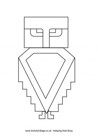 Robot Colouring Page 5