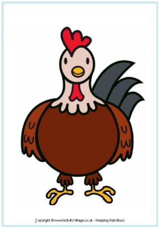 Rooster Poster