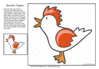 Rooster Printables
