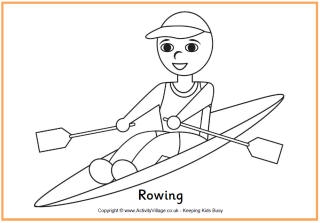 Rowing Theme for Kids