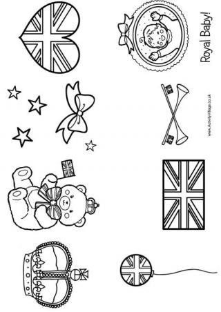 Royal Baby Colouring Booklet