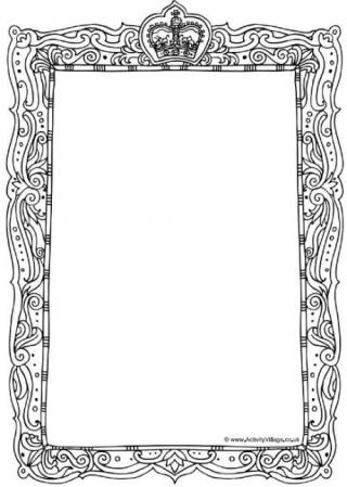 Royal Frame Printables