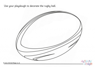 Featured image of post How To Draw A Rugby Ball Draw bottom outline for rugby ball as shown