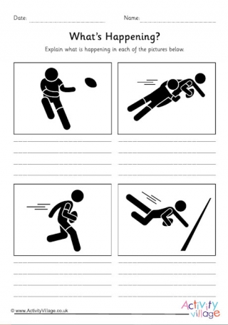 Rugby match worksheet 2