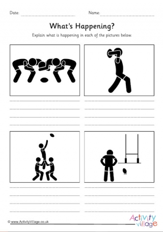 Rugby match worksheet 3