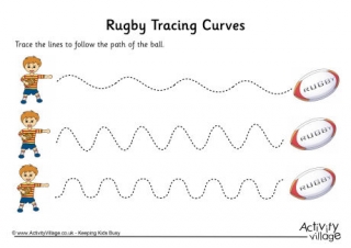 Rugby Tracing Curves
