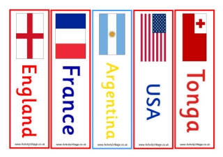 Rugby World Cup 2019 Bookmarks Pool C