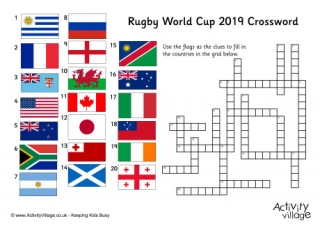 Rugby World Cup 2019 Crossword