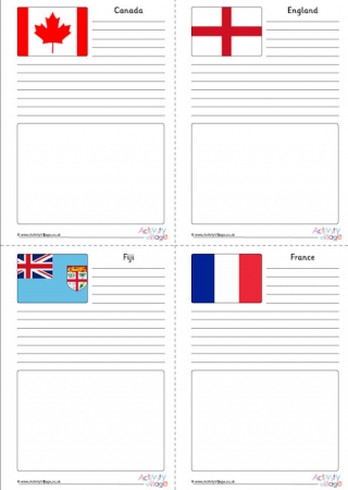 Rugby World Cup 2019 Notebooking Pages 1