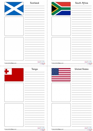 Rugby World Cup 2019 Notebooking Pages 3