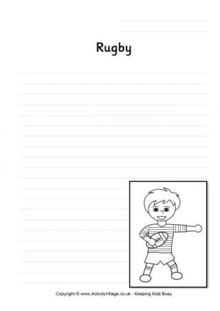 Rugby Writing Page