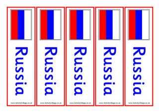 Russia Bookmarks