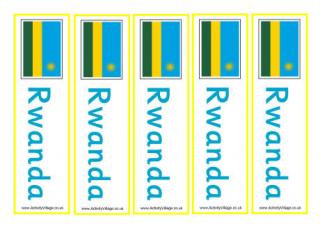Rwanda Bookmarks