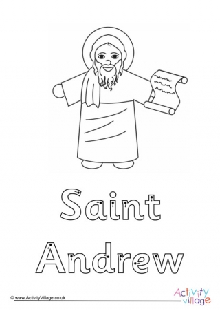 Saint Andrew Finger Tracing