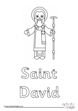 Saint David Finger Tracing