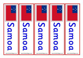Samoa Bookmarks
