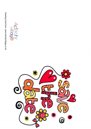 Save The Date Card