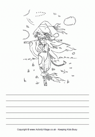 Scarecrow Story Paper