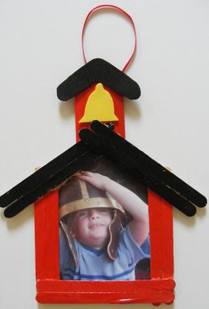 Schoolhouse Photo Frame