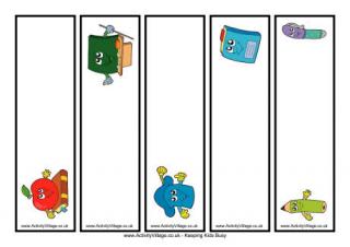 School Bookmark Printable