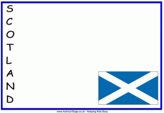 Scotland Acrostic Poem Printable