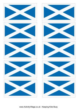 Scotland Flag Printable