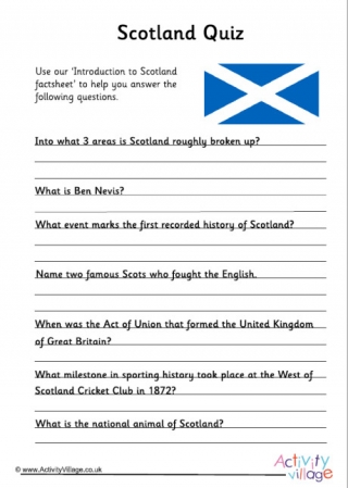 Scotland Quiz