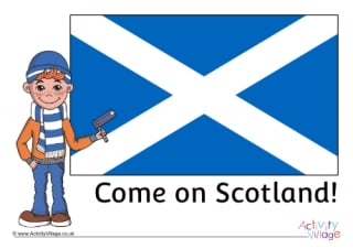 Scotland Supporter Poster 1